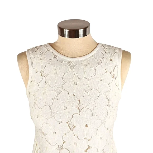 Dv Dolce Vita White Floral Off White Shift Dress - Picture 5 of 12